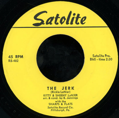 Kitty & Sheeny LaNier Wth The Sharps & Flats (2) : Do The Whip / The Jerk (7")