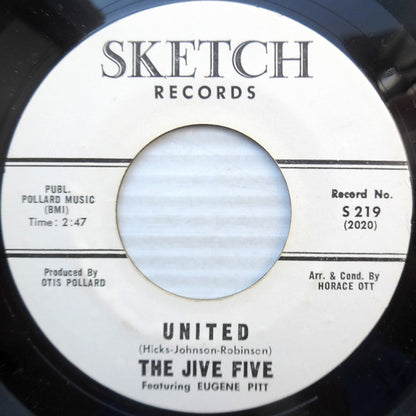 The Jive Five : Prove Every Word You Say / United (7")