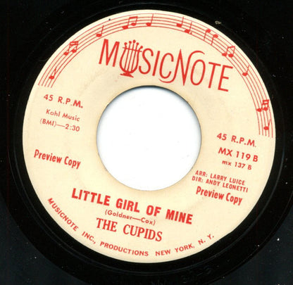 The Cupids (2) : Lorraine (7", Promo)