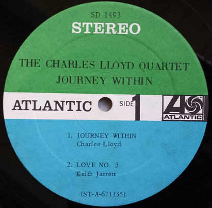 The Charles Lloyd Quartet : Journey Within (LP, Album)