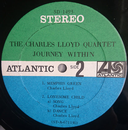 The Charles Lloyd Quartet : Journey Within (LP, Album)