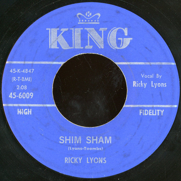 Ricky Lyons : Have No Fear (7", Single, RE)