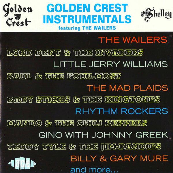 Various : Golden Crest Instrumentals Featuring The Wailers (CD, Comp)