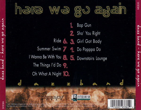 Dazz Band : Here We Go Again (CD, Album)