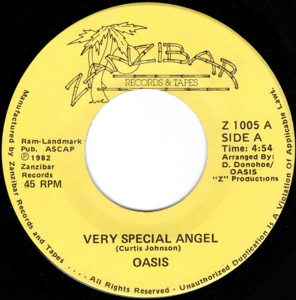 Oasis (24) : Very Special Angel / Move Move Move (7")