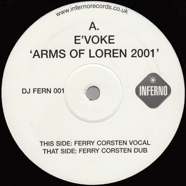 E'voke : Arms Of Loren 2001 (12", Promo)
