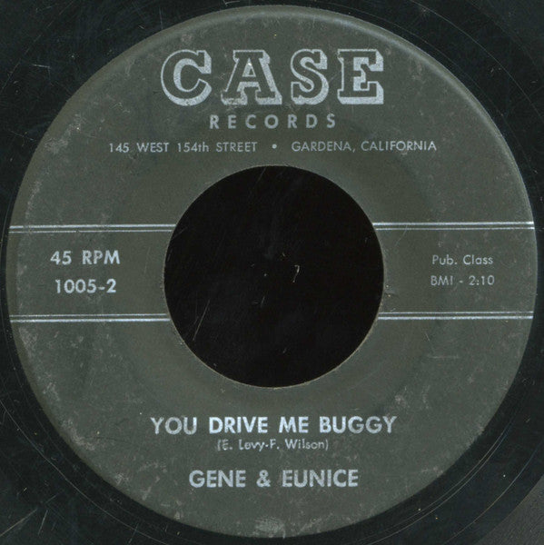 Gene And Eunice : Without Love (7", Single)