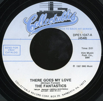 The Fantastics (5) : There Goes My Love / This Is My Wedding Day (7", Single, RE, Styrene)