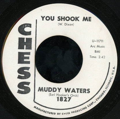 Muddy Waters : Muddy Waters Twist / You Shook Me (7", Single)