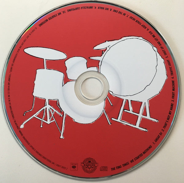 The Ting Tings : We Started Nothing (CD, Album, Yel)