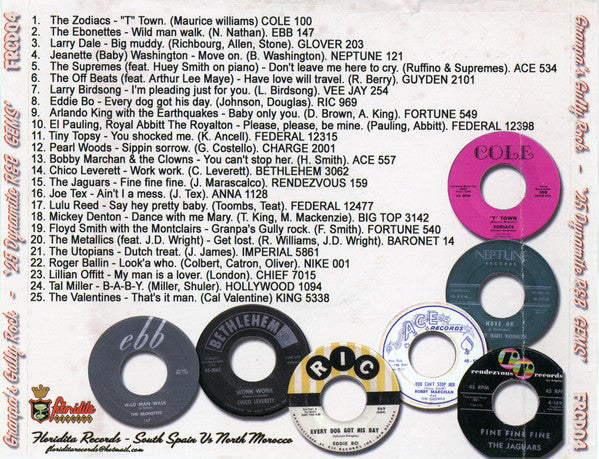 Various : Grandpa's Gully Rock Vol 1 (CD, Comp)