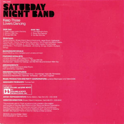 Saturday Night Band : Keep Those Lovers Dancing (LP, Album)