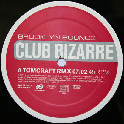 Brooklyn Bounce : Club Bizarre (12")