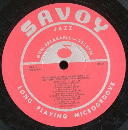 Fats Navarro : Fats Bud-Klook-Sonny-Kinney (Memorial Album Number One) (LP, Album, Mono, RE, RM)