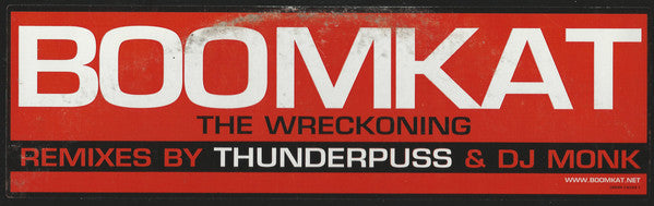 Boomkat : The Wreckoning (2x12", Promo)