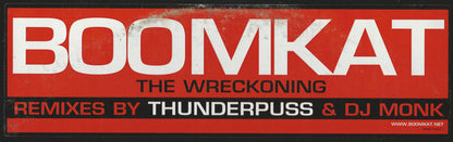 Boomkat : The Wreckoning (2x12", Promo)