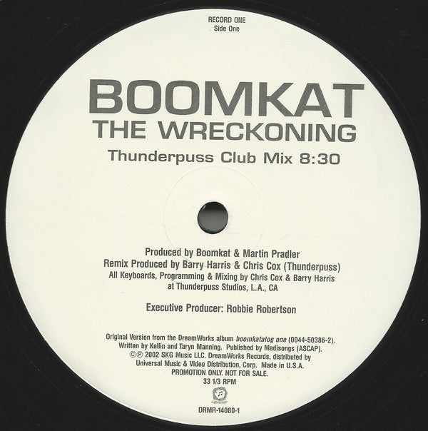 Boomkat : The Wreckoning (2x12", Promo)