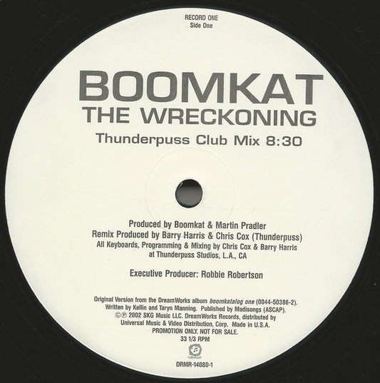 Boomkat : The Wreckoning (2x12", Promo)