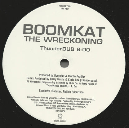 Boomkat : The Wreckoning (2x12", Promo)