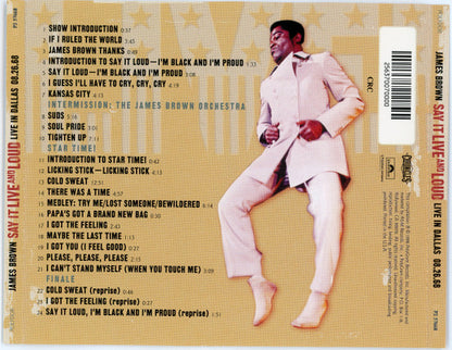 James Brown : Say It Live And Loud (08.26.68 Live In Dallas) (CD, Club)