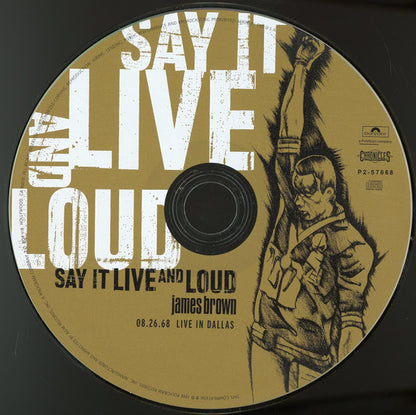 James Brown : Say It Live And Loud (08.26.68 Live In Dallas) (CD, Club)