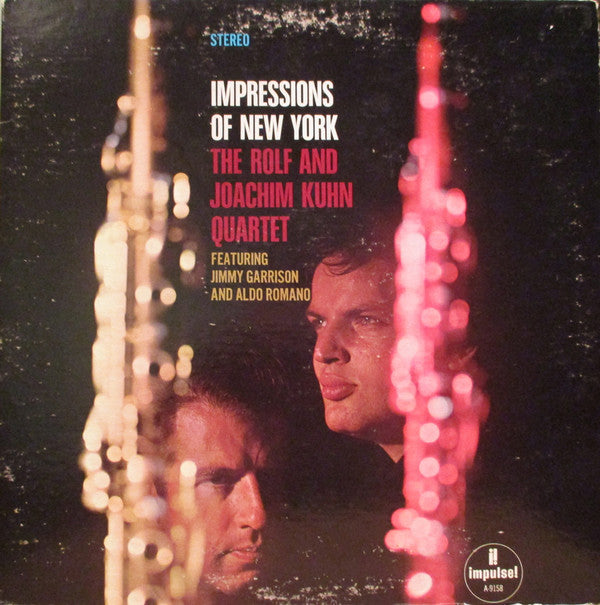 Rolf & Joachim Kühn Quartet Featuring Jimmy Garrison And Aldo Romano : Impressions Of New York (LP, Album, RE, Gat)