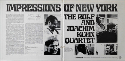 Rolf & Joachim Kühn Quartet Featuring Jimmy Garrison And Aldo Romano : Impressions Of New York (LP, Album, RE, Gat)