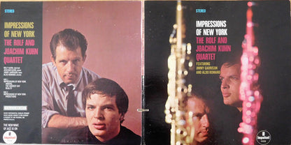 Rolf & Joachim Kühn Quartet Featuring Jimmy Garrison And Aldo Romano : Impressions Of New York (LP, Album, RE, Gat)
