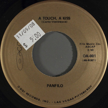 Panfilo (3) : A Touch, A Kiss (7")