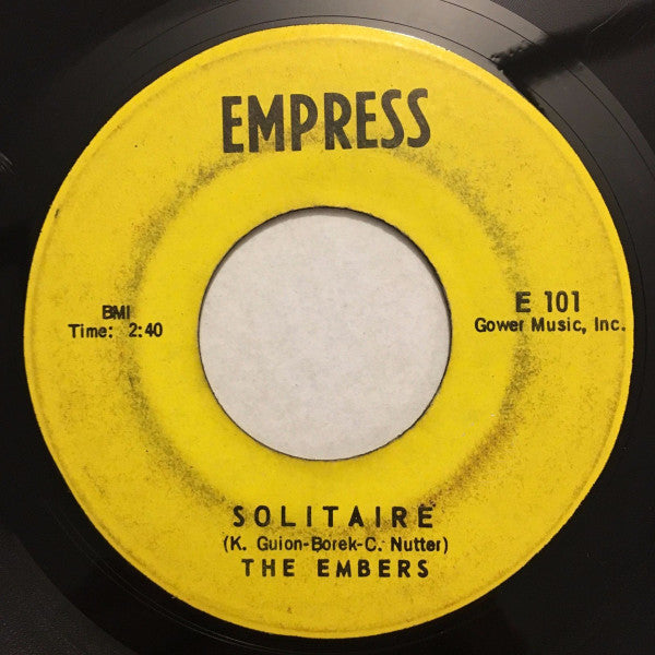 The Embers (9) : Solitaire (7")
