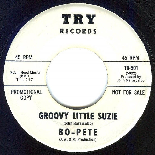 Bo-Pete : Do You Wanna (Have Some Fun) / Groovy Little Suzie (7", Promo)