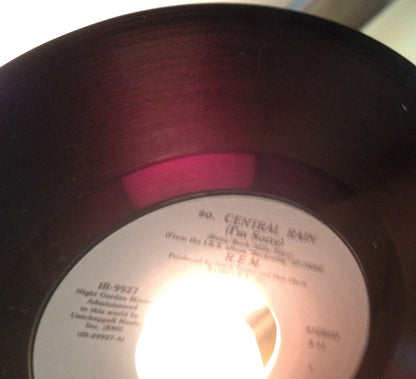 R.E.M. : S. Central Rain (I'm Sorry) (7", Single, Styrene, Pur)