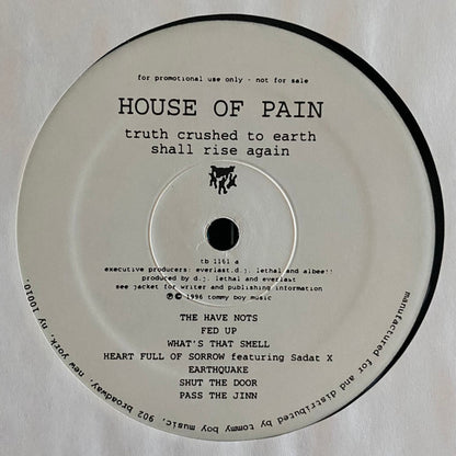 House Of Pain : Truth Crushed To Earth Shall Rise Again (LP, Album, Promo)