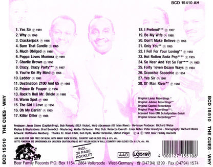 The Cues : Why (CD, Comp)