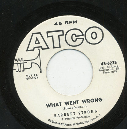 Barrett Strong : What Went Wrong (7", Single)