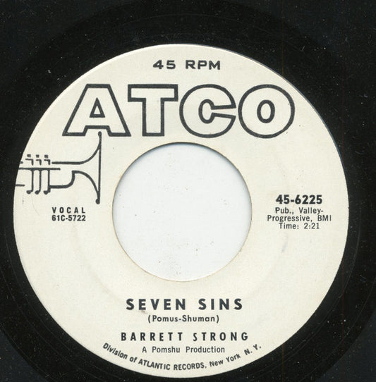 Barrett Strong : What Went Wrong (7", Single)