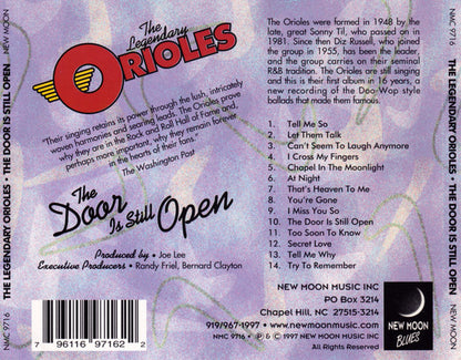 The Legendary Orioles : The Door Is Still Open (CD, Album)