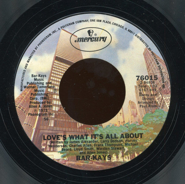 Bar-Kays : Move Your Boogie Body (7", Styrene)