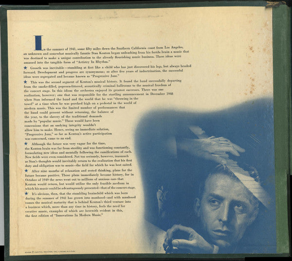Stan Kenton And His Orchestra : Innovations In Modern Music, Volume One (4xShellac, 12", Album)