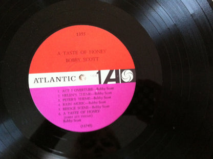 Bobby Scott : A Taste Of Honey (LP, Album, Mono)