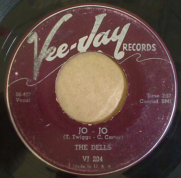 The Dells : Oh What A Nite / Jo-Jo (7", Single)