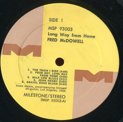 Fred McDowell : Long Way From Home (LP, Album, RP)