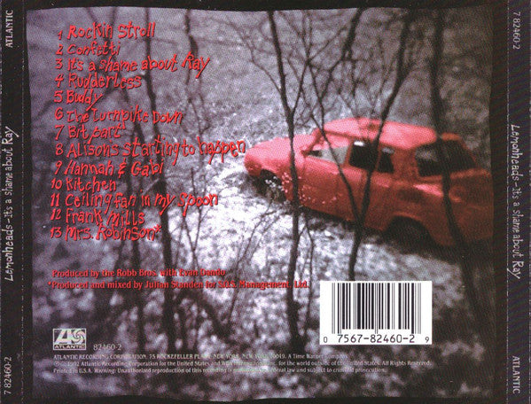 The Lemonheads : It's A Shame About Ray (CD, Album, RE)