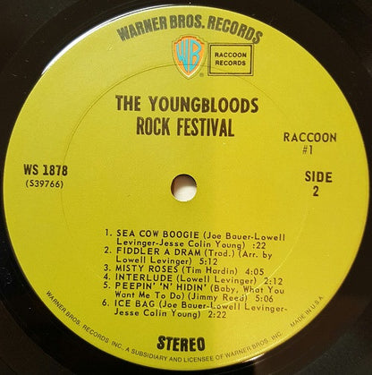 The Youngbloods : Rock Festival (LP, Album, Pit)
