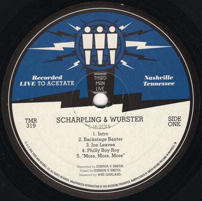 Scharpling & Wurster : Live at Third Man Records (LP, Album)