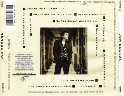Jon Secada : Jon Secada (CD, Album, Club)