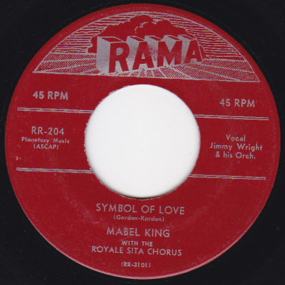Mabel King With Raoul Cita Chorus : Symbol Of Love / Second Hand Love (7", Single)