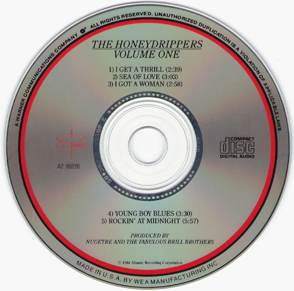 The Honeydrippers : Volume One (CD, EP, RE)