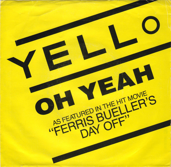 Yello : Oh Yeah (7", Single)