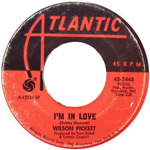 Wilson Pickett : I'm In Love / Stag-O-Lee (7", Single, SP )
